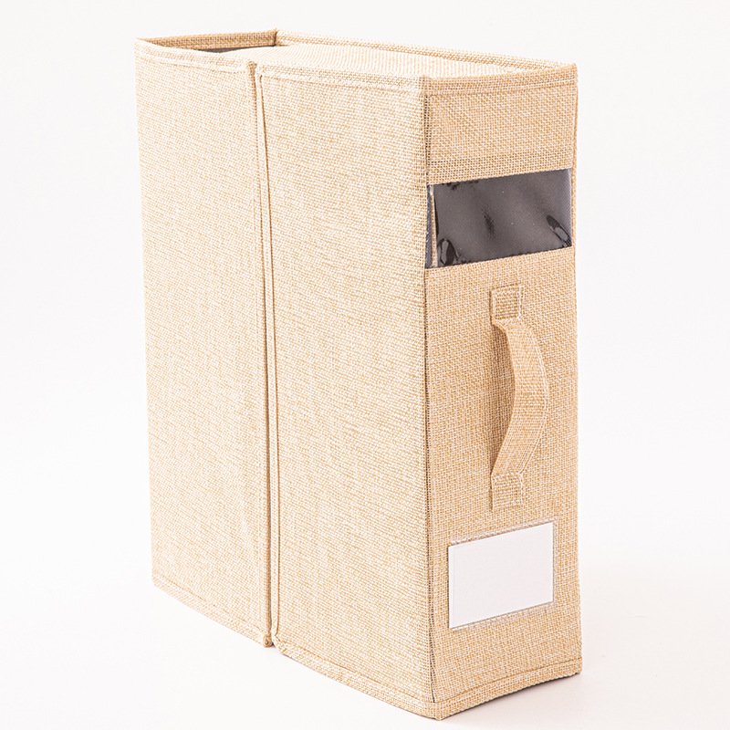 Bedsheet folding storage box set Cloth bedding 4-piece storage box Household wardrobe blanket foldable storage box