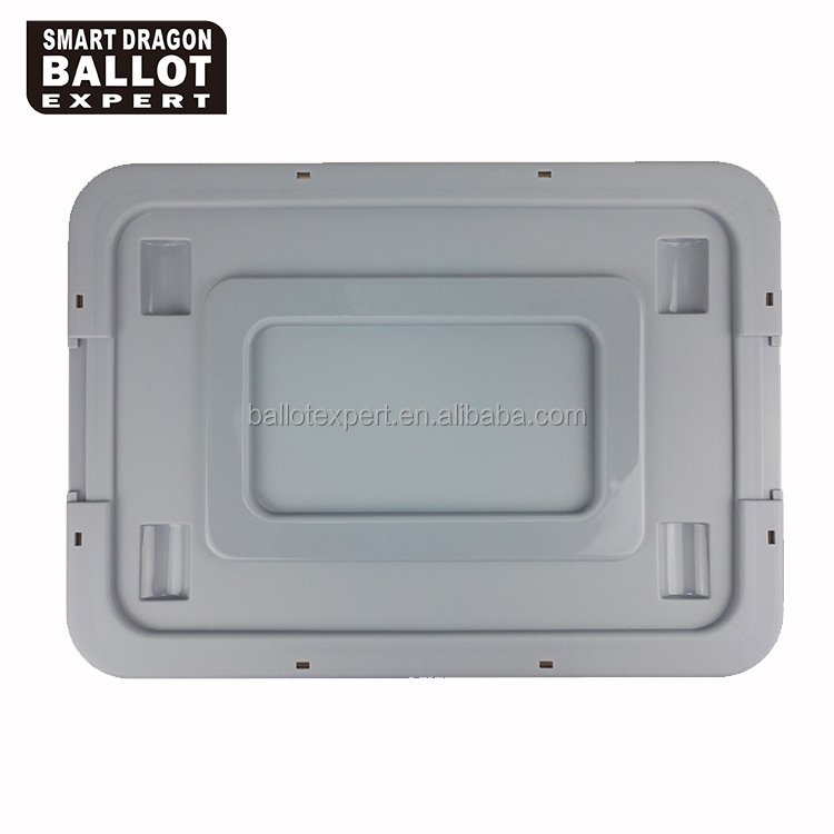 65 liter China Manufacturing file Semi Clear PP plastic box use for hospital container storage