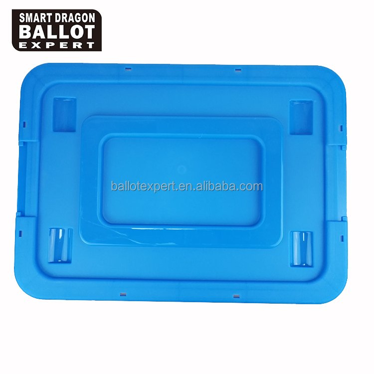 65 liter China Manufacturing file Semi Clear PP plastic box use for hospital container storage