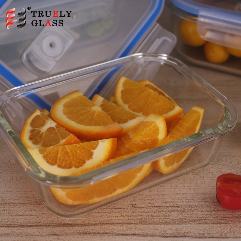 China factory top quality kitchen glass food storage container set for sale