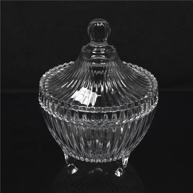 ins Glass Candy Jar DIY Jewelry Jewelry Storage Box Handmade materials Candlestick wedding companion hand Gift