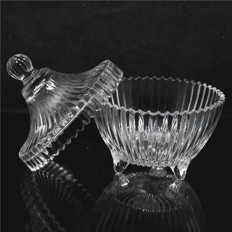ins Glass Candy Jar DIY Jewelry Jewelry Storage Box Handmade materials Candlestick wedding companion hand Gift