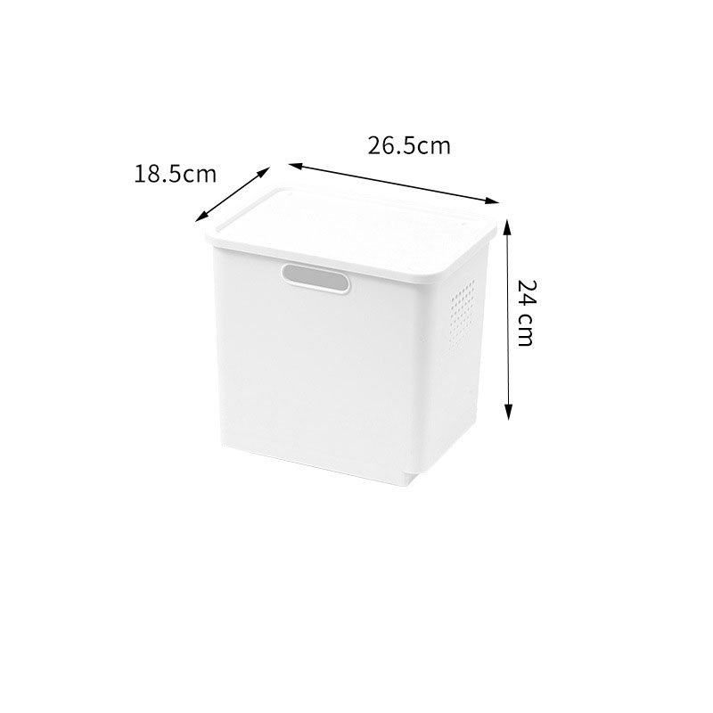 Closet Organizer Plastic Home Organization Boxes PP Storage Bins Storage Box With Lid