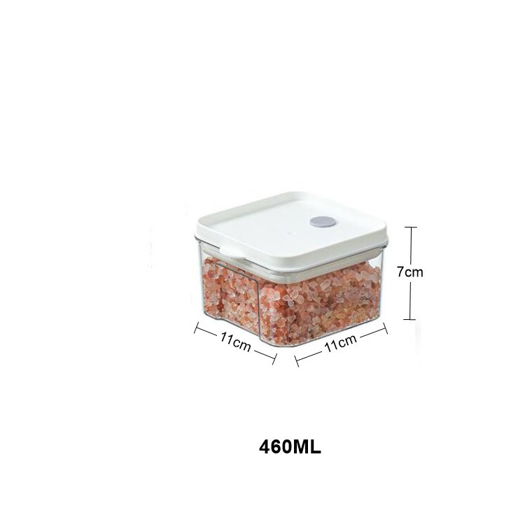 White lid storage jar best price mumu plastic clear food storage bottles & jars airtight storage box food
