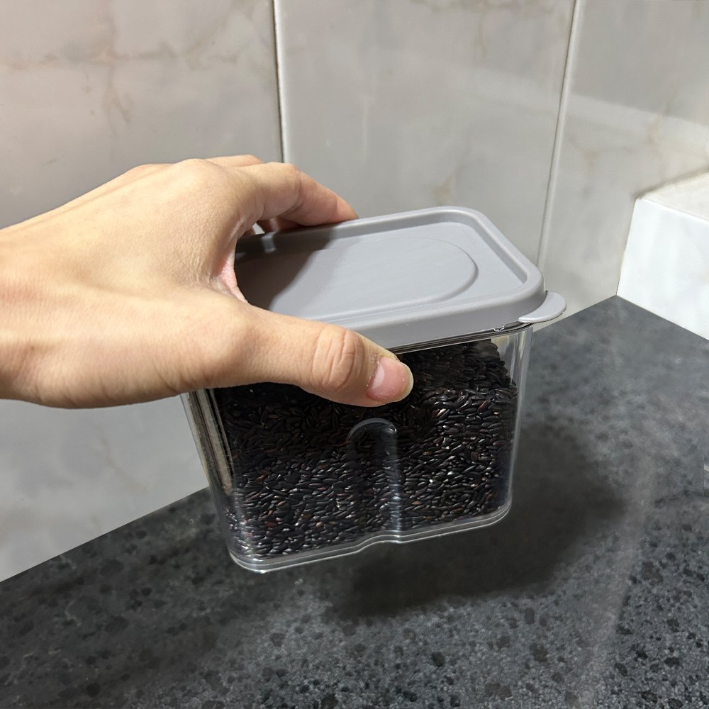Hot Sales Transparent Sealed Container Organizers Plastic Food Storage Container with Lid