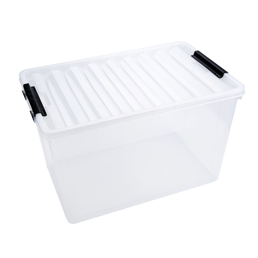 10l plastic storage box with lid