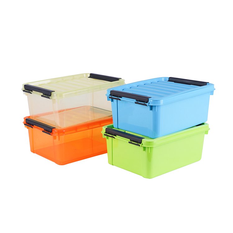 10l plastic storage box with lid