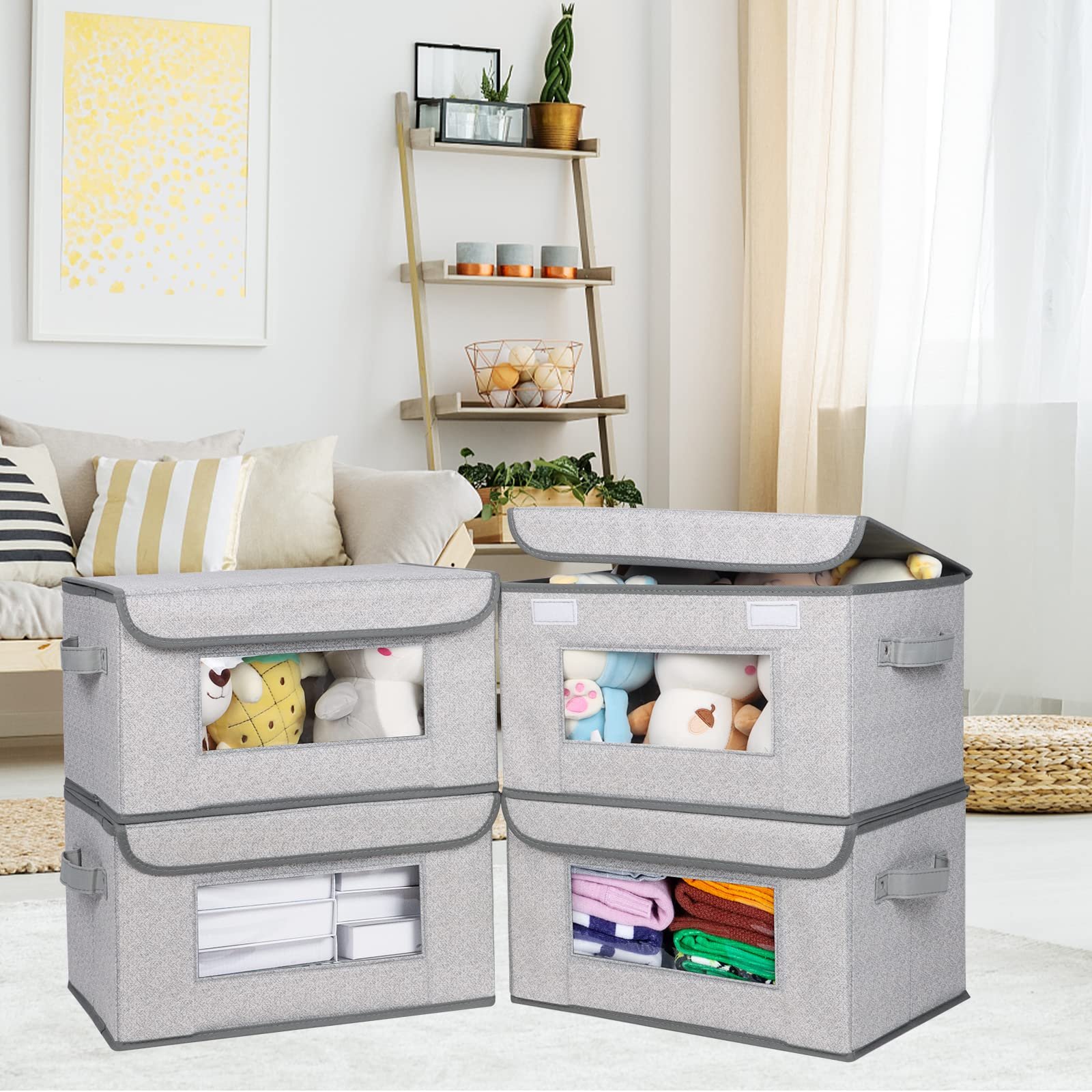 New Arrival Foldable Non Woven Storage Cube Bin Home Decorative Storage Box For Home Organizer
