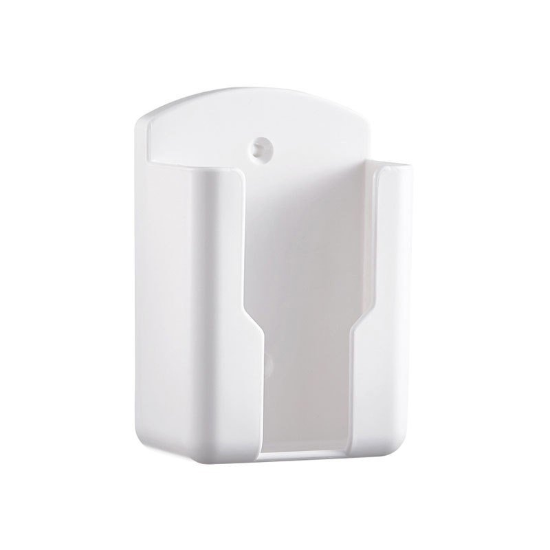 Punch-free storage box air conditioning TV mobile phone remote control storage box bathroom home wall fixed storage box