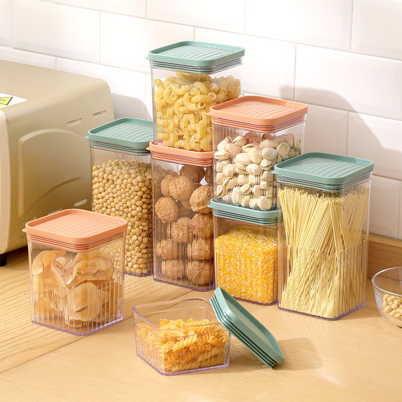 HAIXIN Plastic Food Storage Container Kitchen Storage Box Organizer