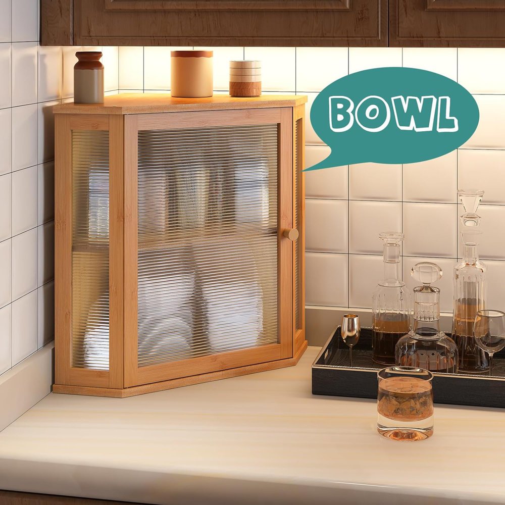 New Design Large Kitchen Organizer Corner Banana Bread Bin boxes Bamboo Bread storage Box With Lid