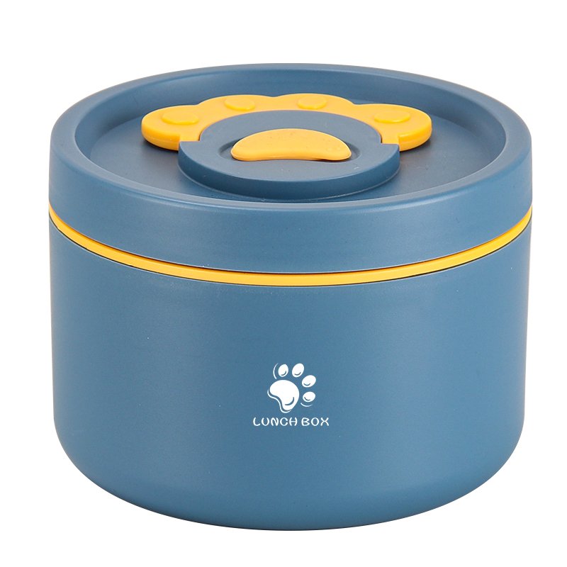 Japanese style 14/21 oz SUS304 portable outdoor party camping take out away food storage containers box set lids with bag