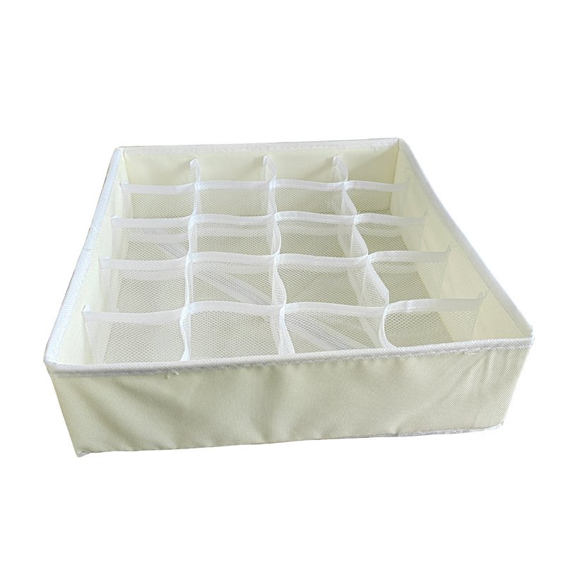 Oxford cloth underwear storage box drawer style mesh underwear sock foldable underwear storage box