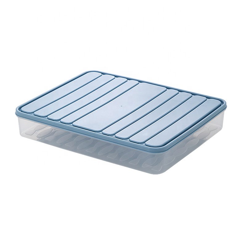 Plastic Containers For Food Stackable Kitchen Refrigerator Dumpling Food Storage Containers with Lids