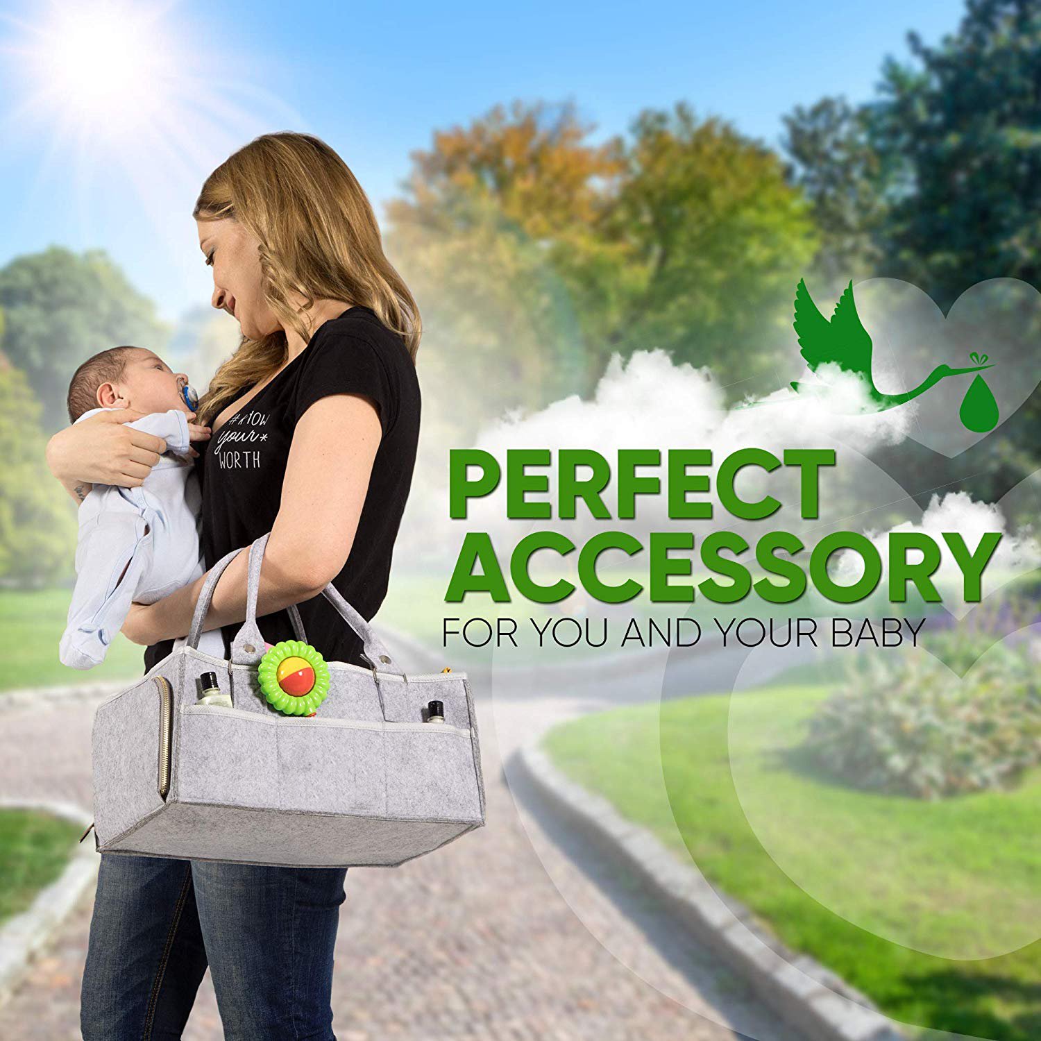 KUYUE Portable Nappy Changing Organiser Newborn Infant Nursery Bag Storage Bin Loncheras Escolares Kids Storage Boxes & Bins
