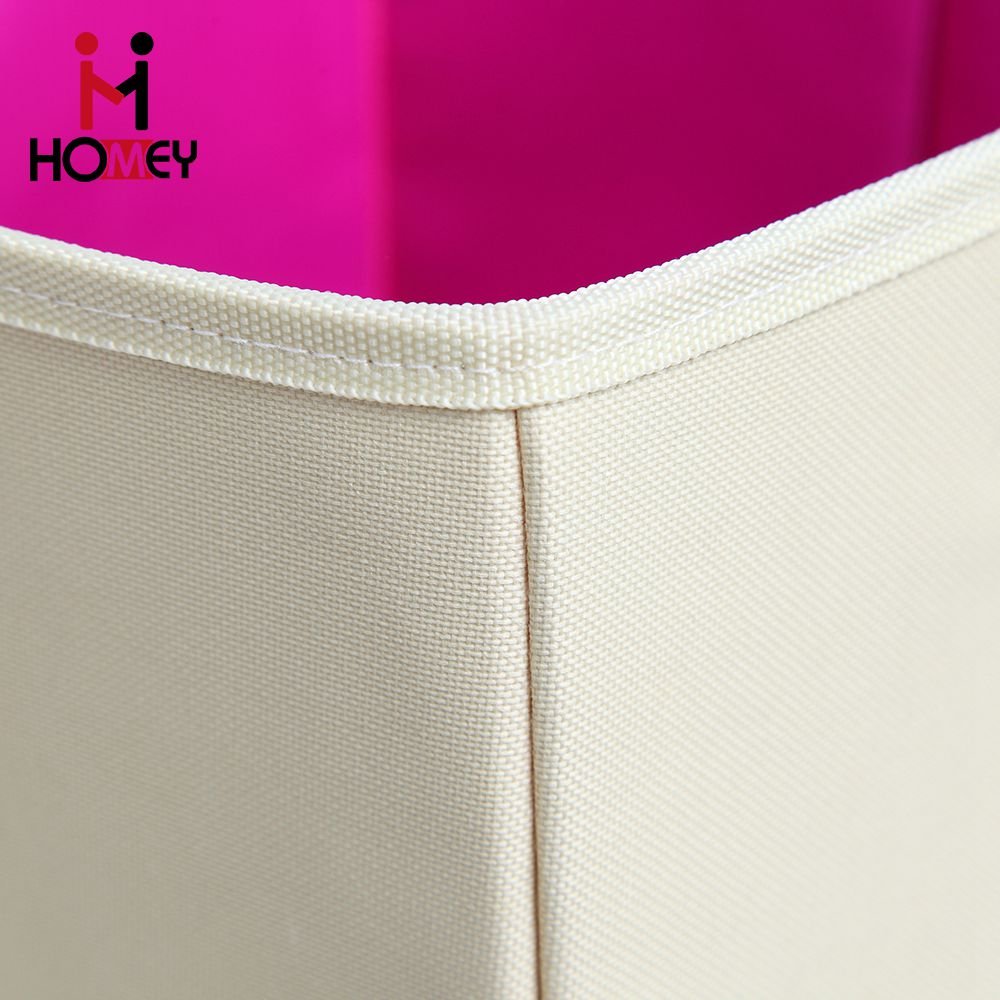 2022 new style durable kids cube foldable cute cartoon fabric storage box for toy