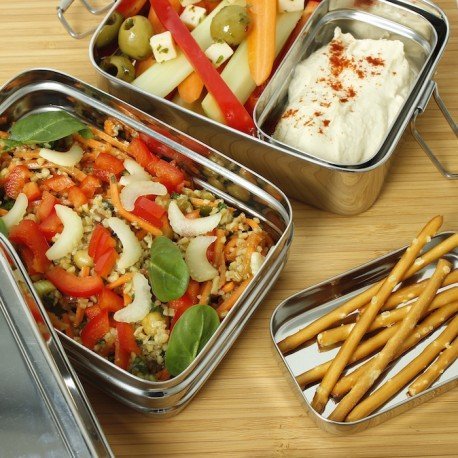 Premium Quality Sale Light Weight Handy Hot Food Container Tiffin Boxes Stainless Steel Lunch Box For Kids Adults