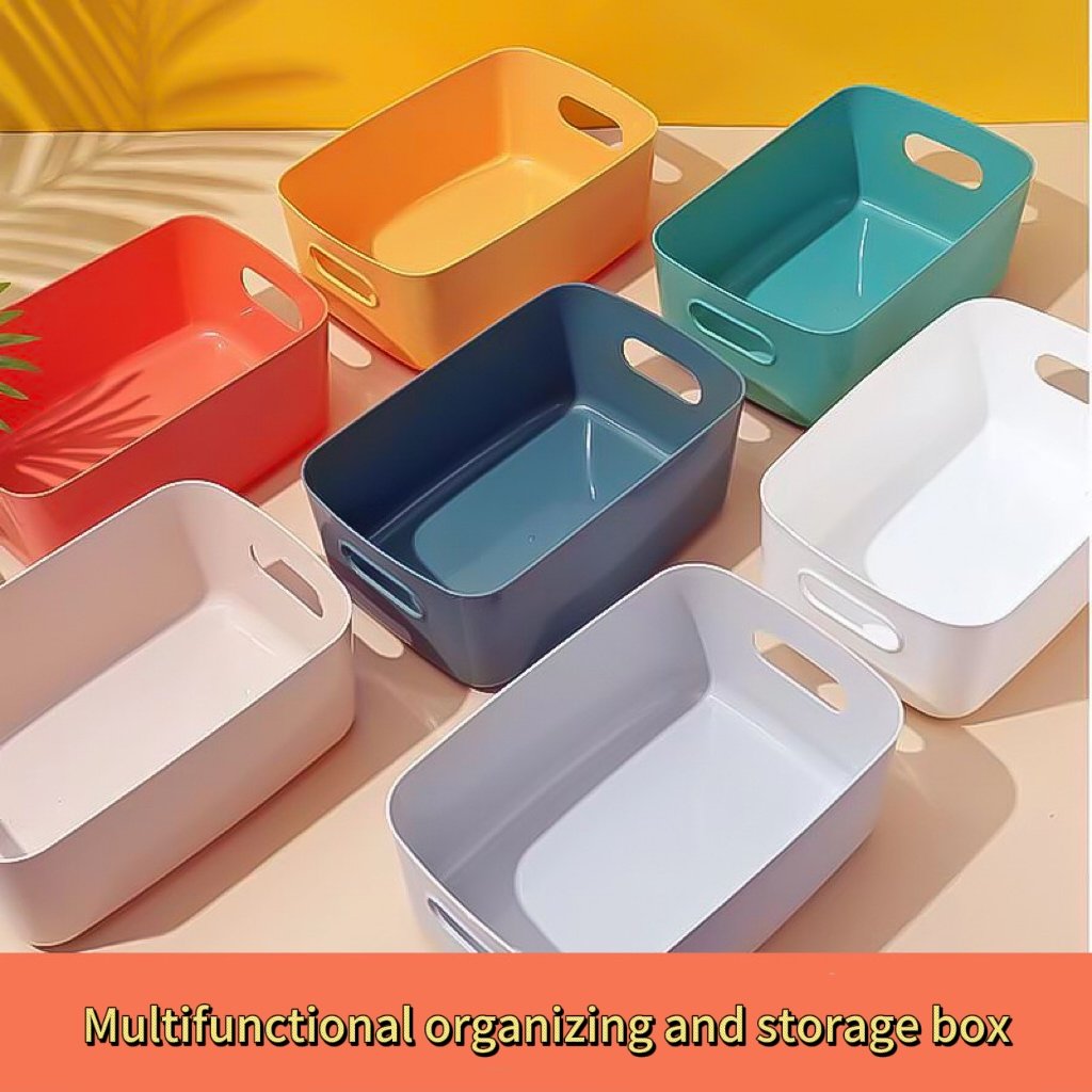 Miscellaneous storage box, cosmetics sorting box, kitchen storage box, snack storage basket, small item storage basket