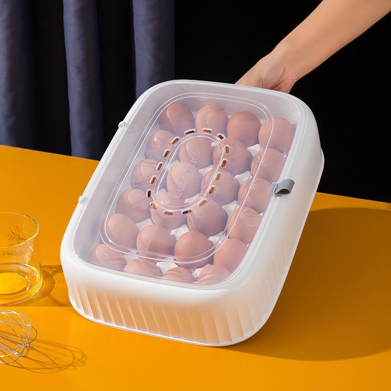 Clamshell Egg Storage Basket Egg Storage Box Egg Divider