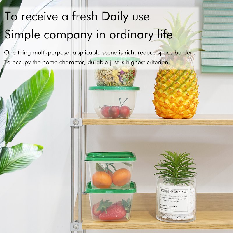 Factory sale LOW Price 480ml Reusable food storage container plastic food keep fresh box
