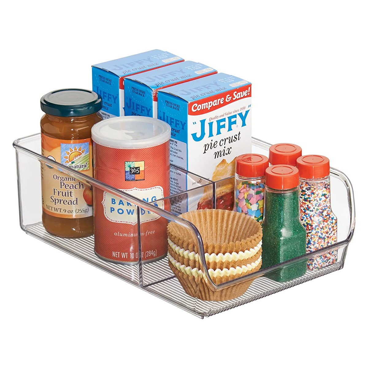 Divide clap Rectangle food container organizer cold refrigerator food storage for kitchen and refrigerator
