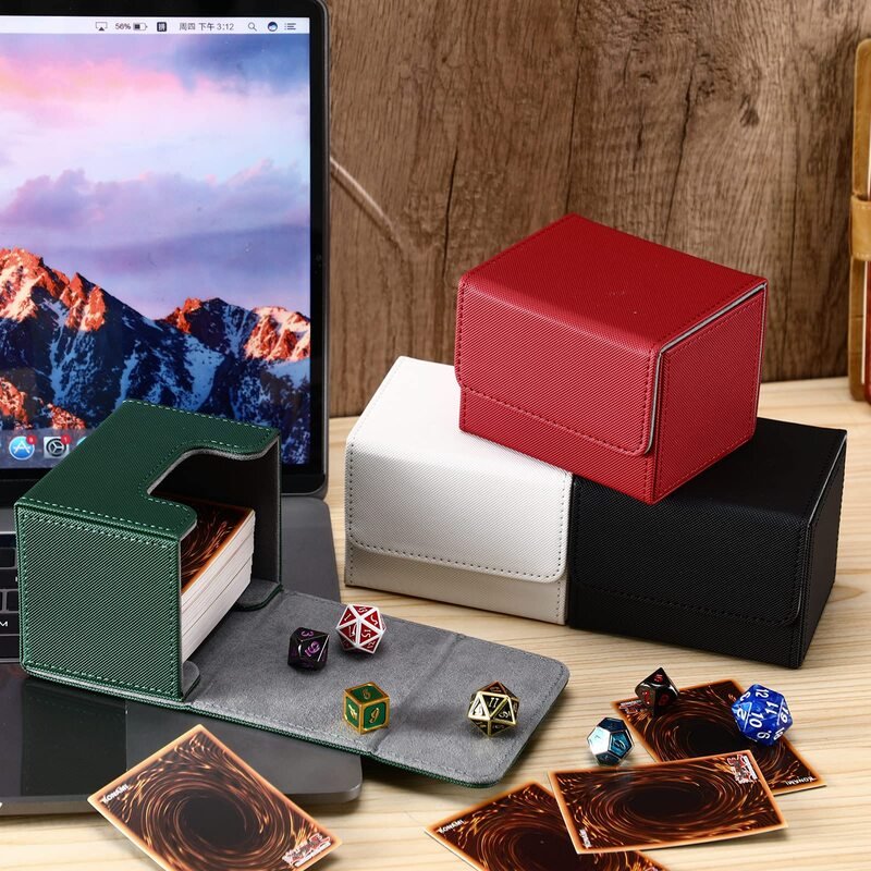 Supplier custom high quality CCG storage trading card deck box for sale display only