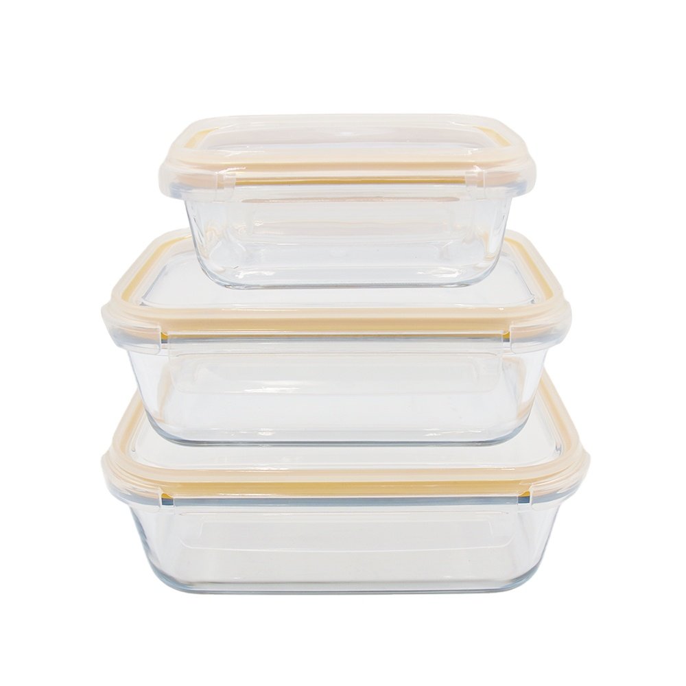 Vintagec Food Storage & Container Jar Minimalist Tableware Wholesaleceramiclass Air Tight Cleaplainss Withwhiteids China 3000pcs