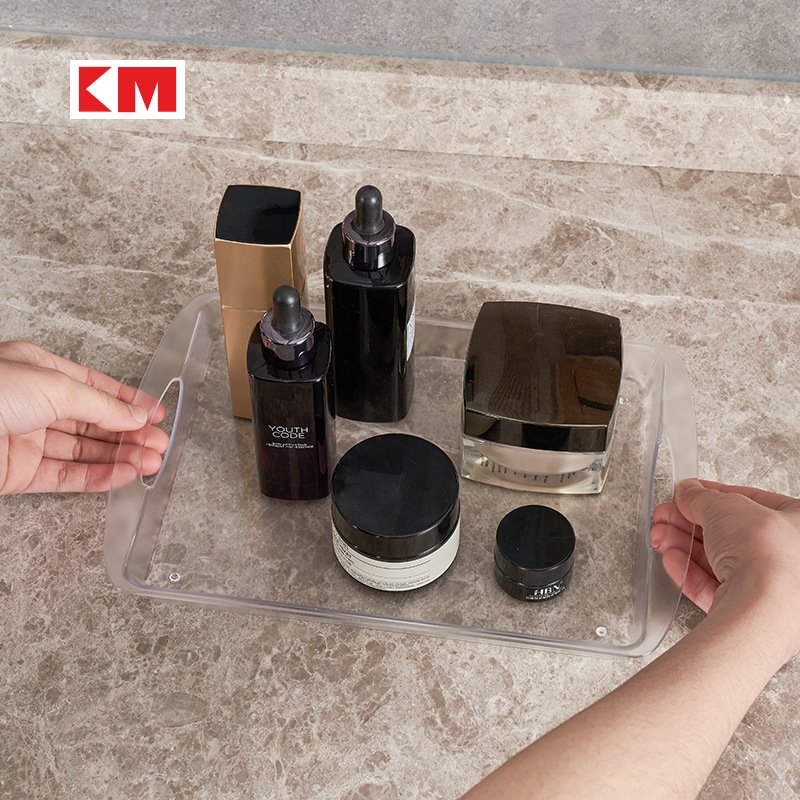 KM 1145 Square tray for skin care ornaments small storage box living room desktop storage tray