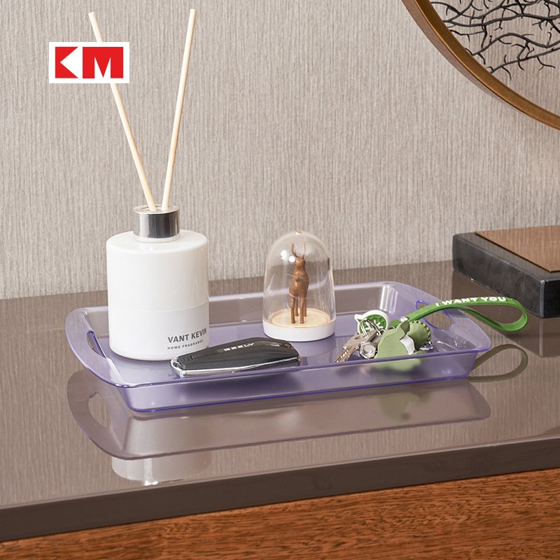 KM 1145 Square tray for skin care ornaments small storage box living room desktop storage tray