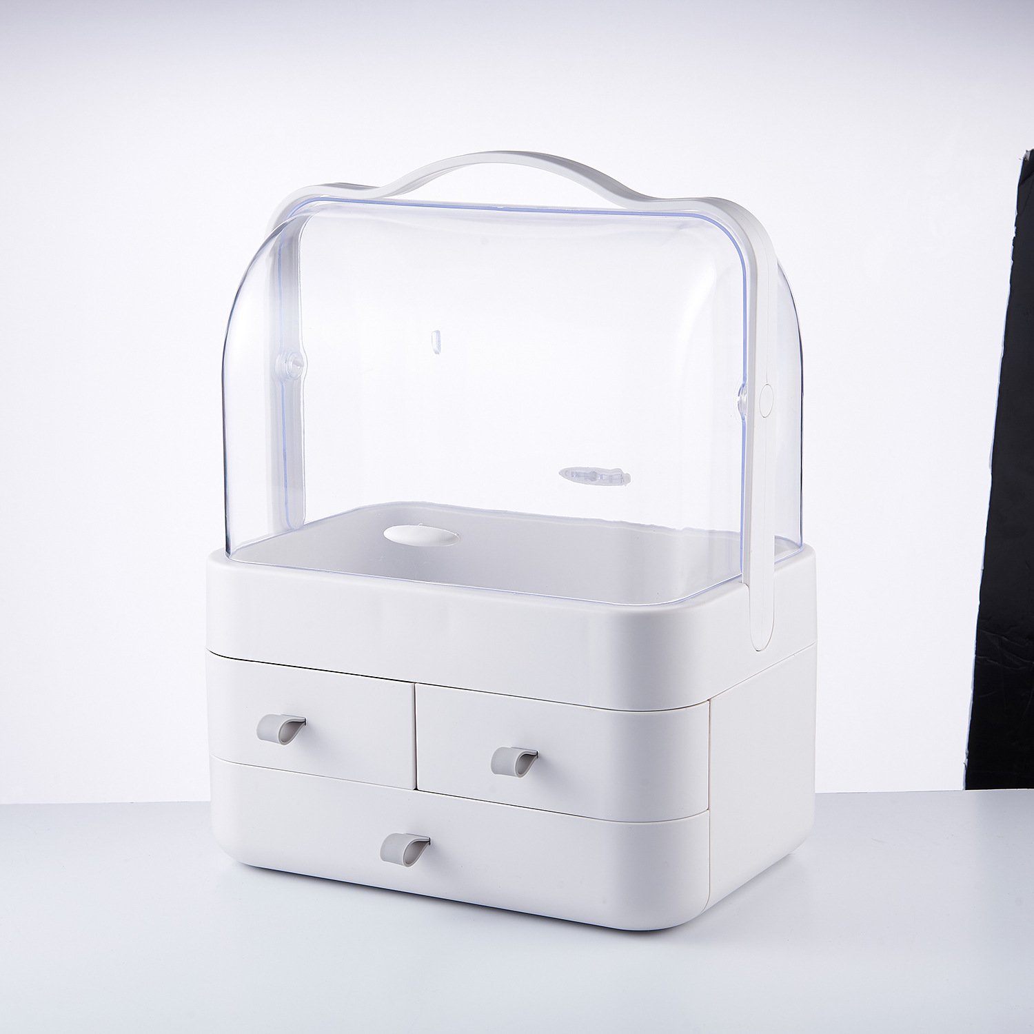 Factory price wholesale cosmetic storage box makeup organizer box clear cosmetic storage box