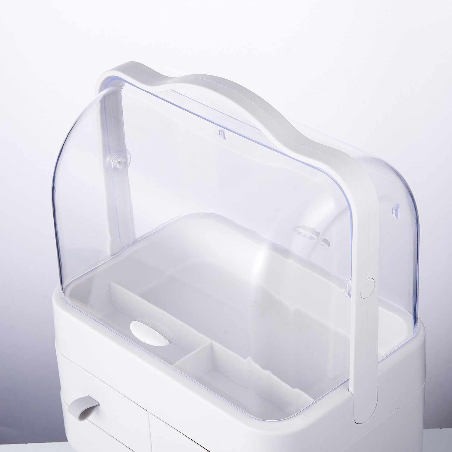 Factory price wholesale cosmetic storage box makeup organizer box clear cosmetic storage box