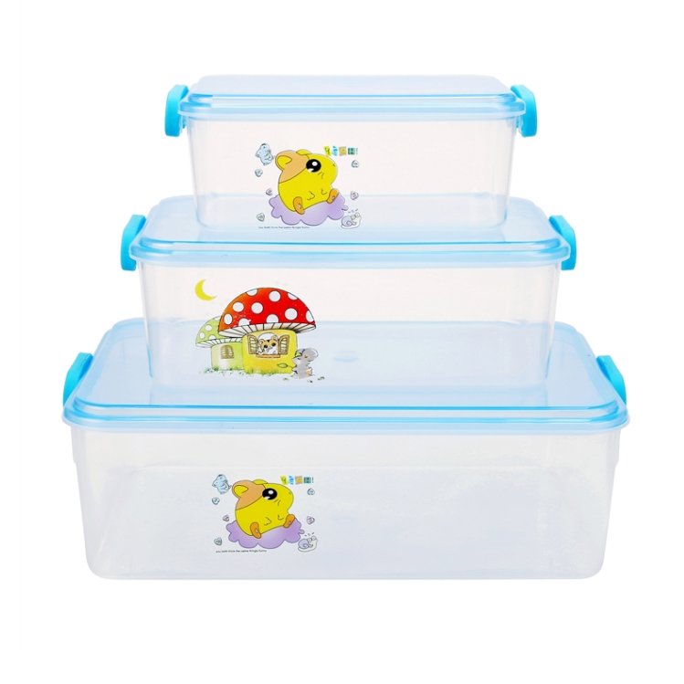 Storage Box Organizer Multifunction Plastic Storage Box Japan Food Storage & Container Plastic Bento Lunch Box
