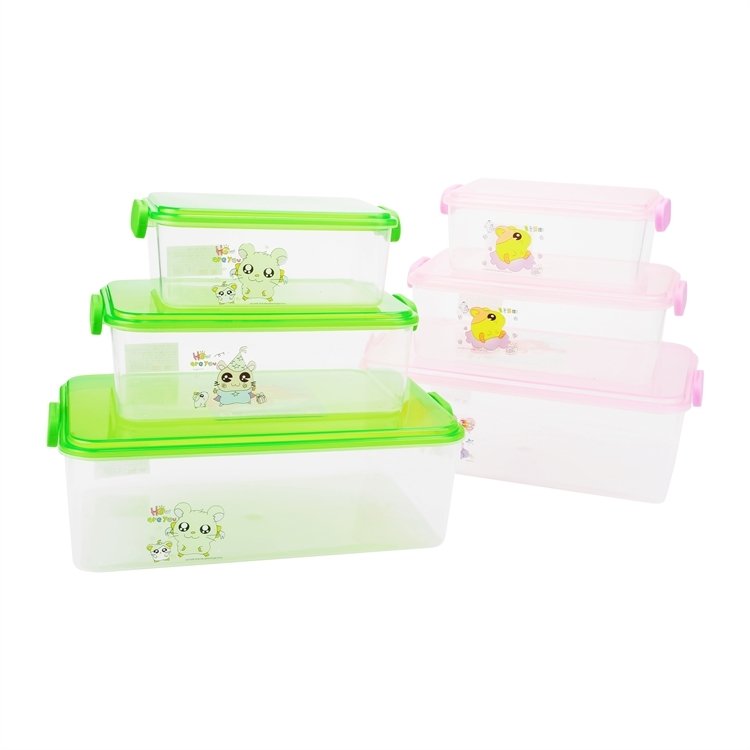Storage Box Organizer Multifunction Plastic Storage Box Japan Food Storage & Container Plastic Bento Lunch Box