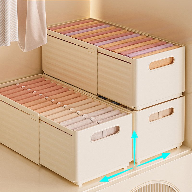 New Portable Toy Organizer Storage Drawer Organizer Foldable Clothes Storage Boxes And Containers Closet Organizer