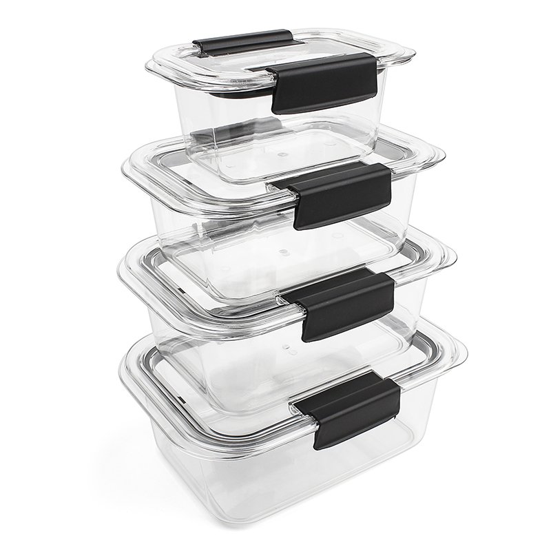 Kitchen Microwave Closet Organizer Outdoor Frozen Fruit Food Safe Plastic Storage Container Box
