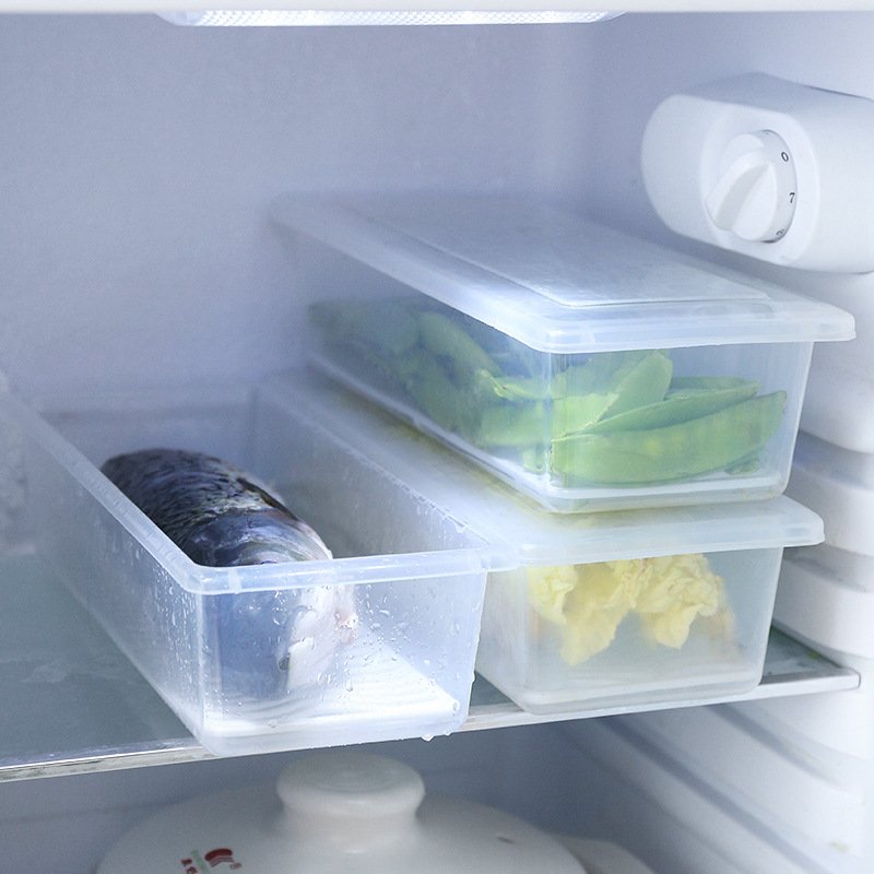 New Product Hot Sale Refrigerator Organizer Bin Plastic Food Storage Container Space Saver For Kitchen Storage