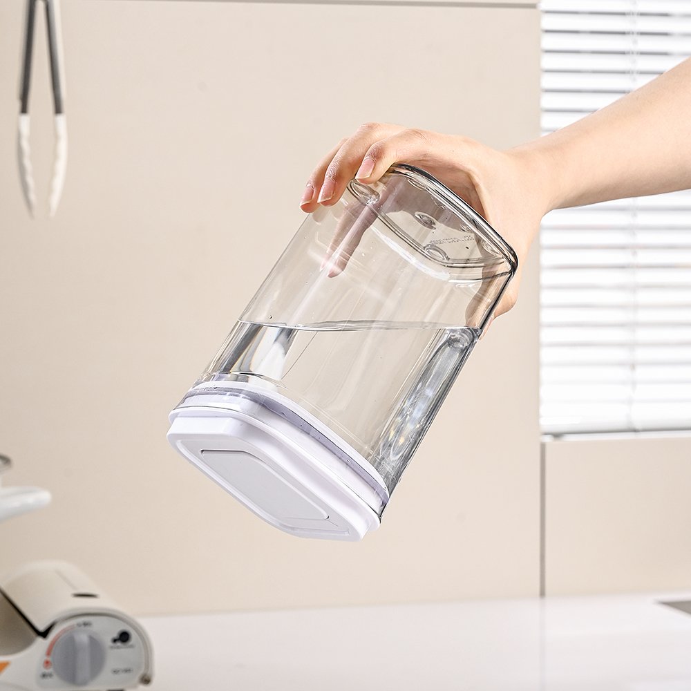 Wholesale 7pcs Pack Pantry & Kitchen Organizer Storage boxes & Bins Stackable Pop Up Airtight Cereal Dry Food Storage Container
