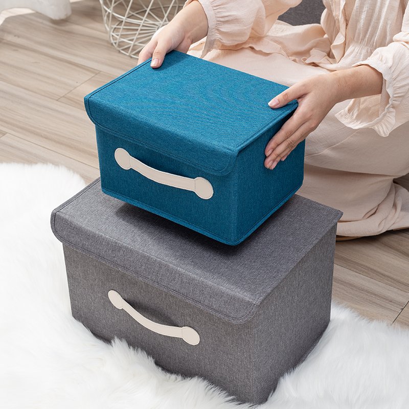High Quality Foldable Storage Cube Bin Home Decorative Storage Box For Home Organizer File storage