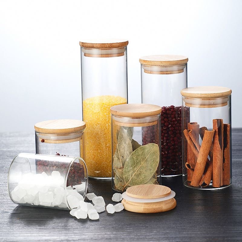 New Arrivals Transparent Food Storage Container Set with Lids for Pasta Other Foods