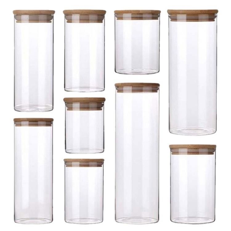 New Arrivals Transparent Food Storage Container Set with Lids for Pasta Other Foods