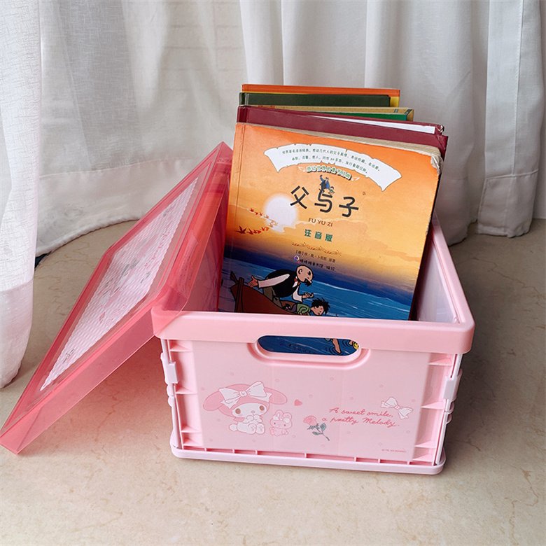 MB1 Cube storage box Folder ABS my melody kuromi storage box Pacha dog desktop drawer box