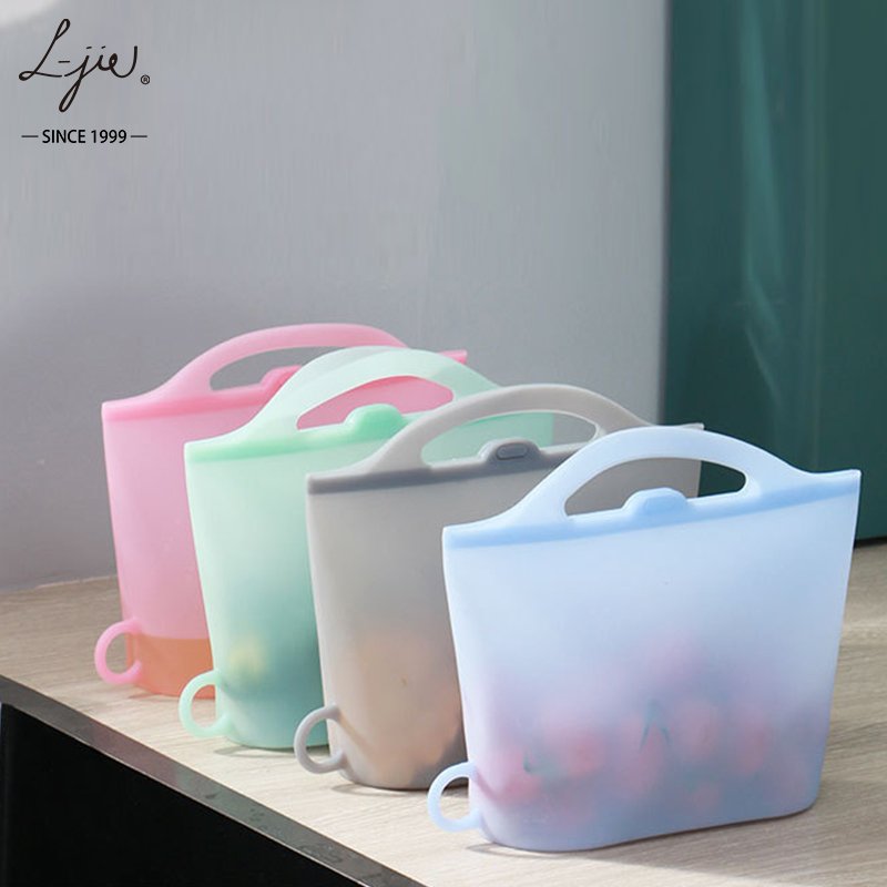 Reusable Silicone New Style Silicone Food Storage Cooking Bag Food Grade Vacuum Silica Gel Fresh Keeping