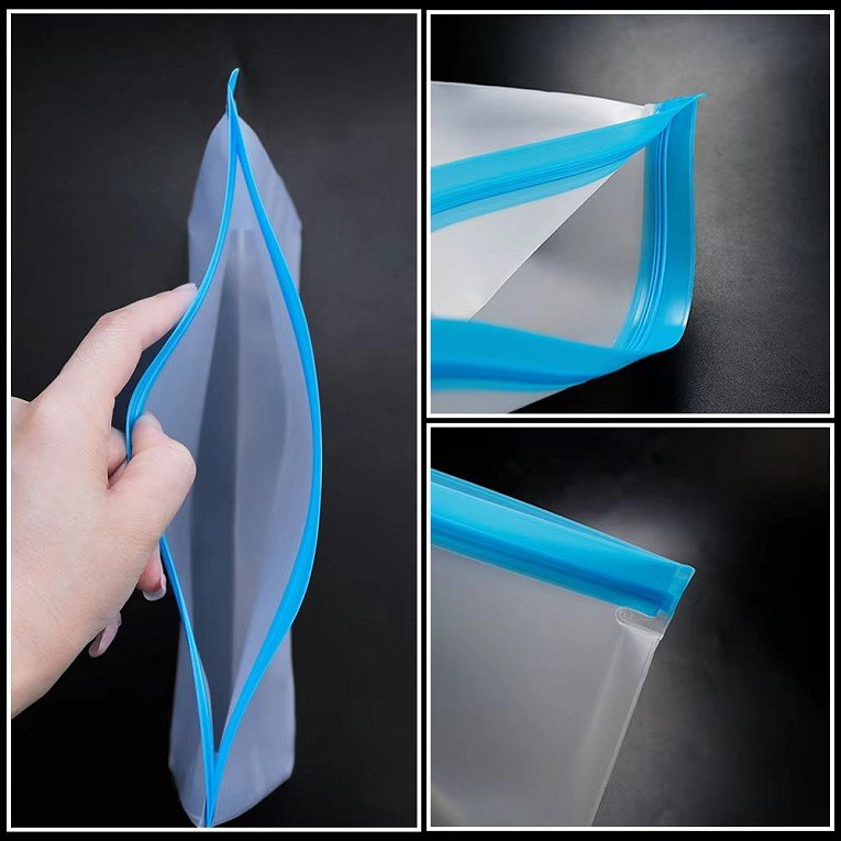 medium size PEVA food storage bag for travel