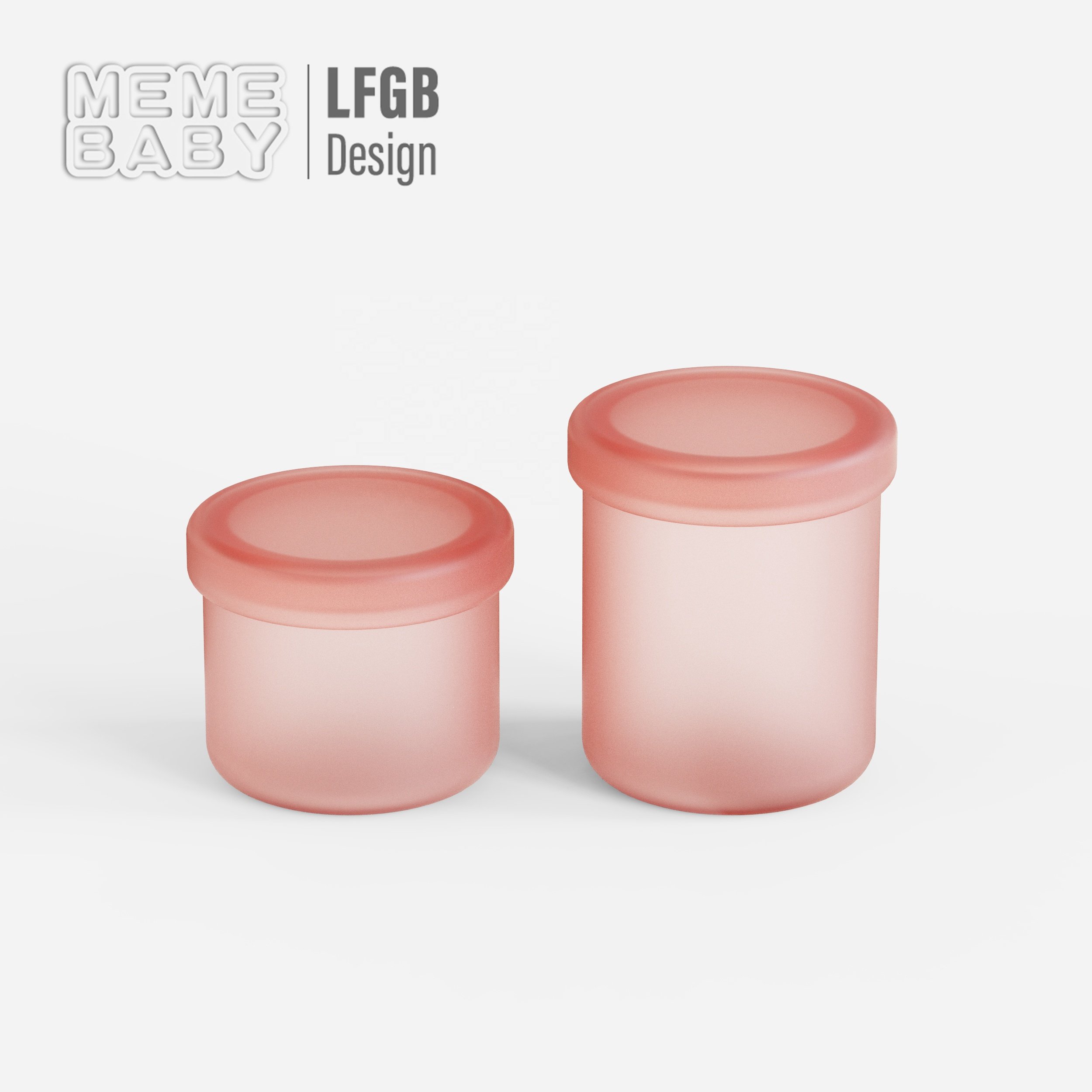 Heatable Seal Food Container Eco-friendly Leak Proof Silicone Portable Snack Box Baby Food Storage Container Jar Box