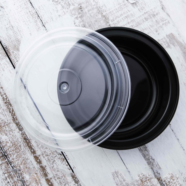 Hottest Selling March Expo 2021 Custom Design Convenient For Takeaway Plastic Round Food Container