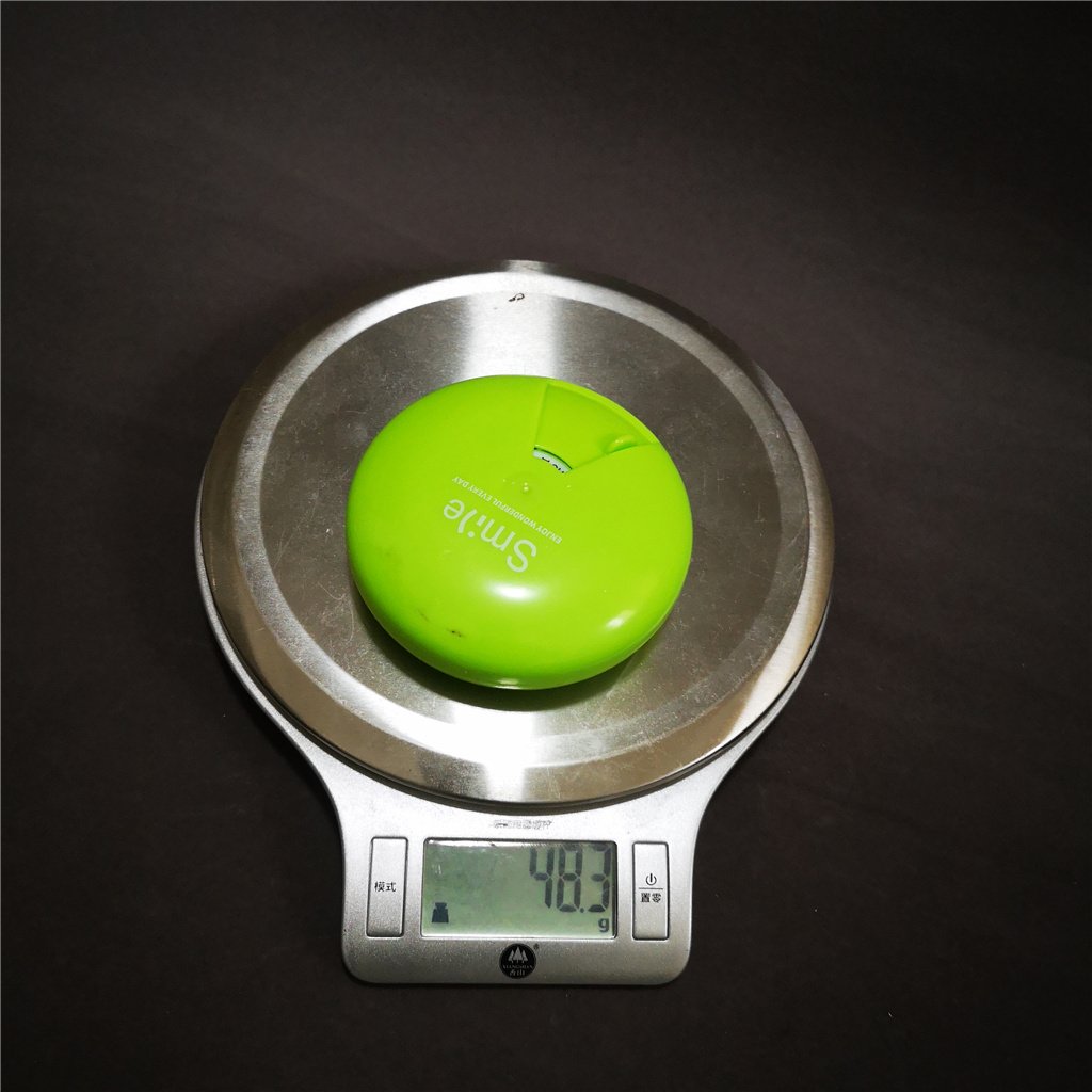 Plastic round pocket weekly 7 days slide pill storage case box