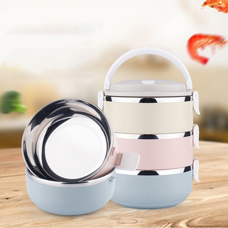 New Arrival Stackable Airtight Keep Food 304 Stainless Steel And Plastic Bento Food Storage Container For Adults