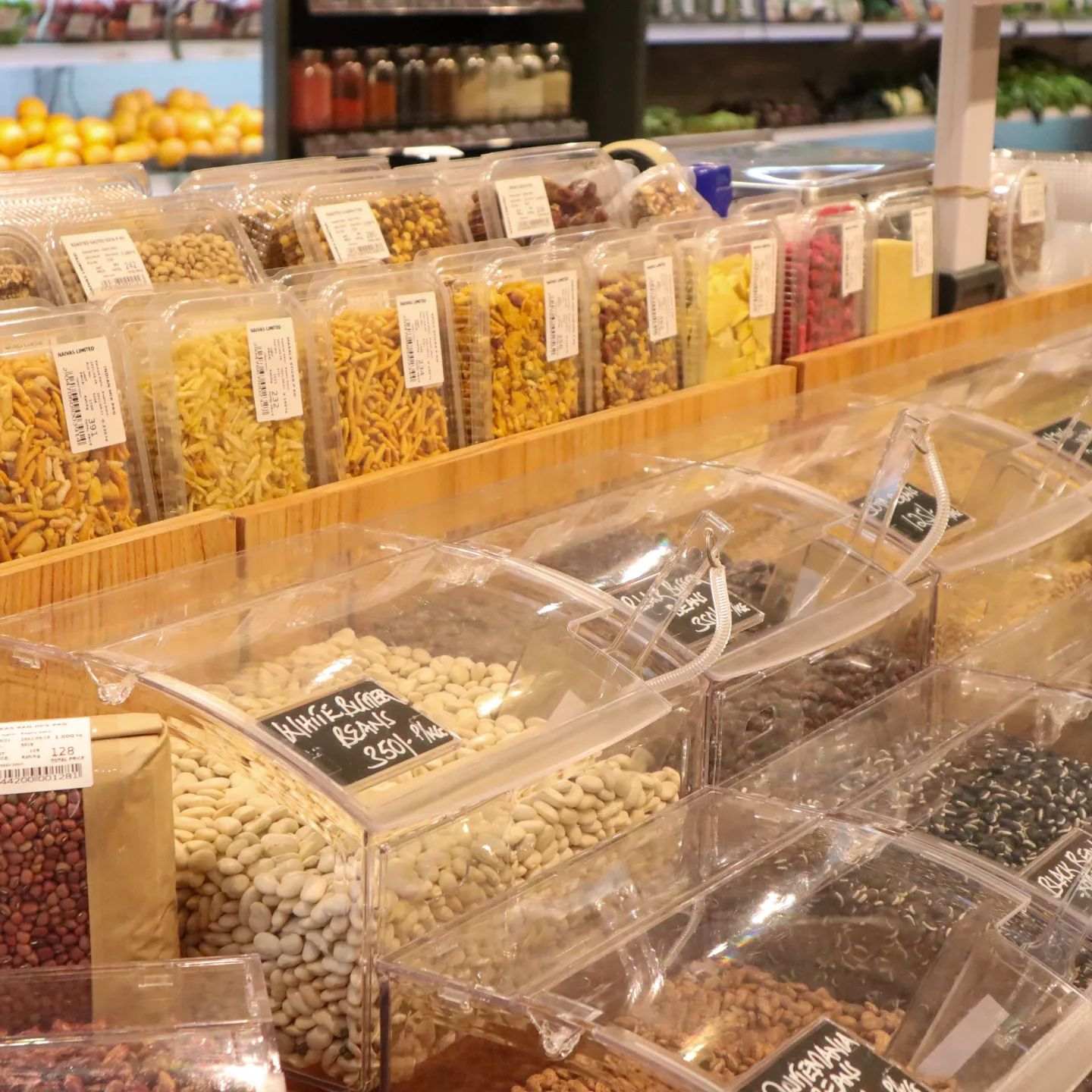 China Supplier Storage Box Candy Cereal Nut Bulk Food Bin for Sale