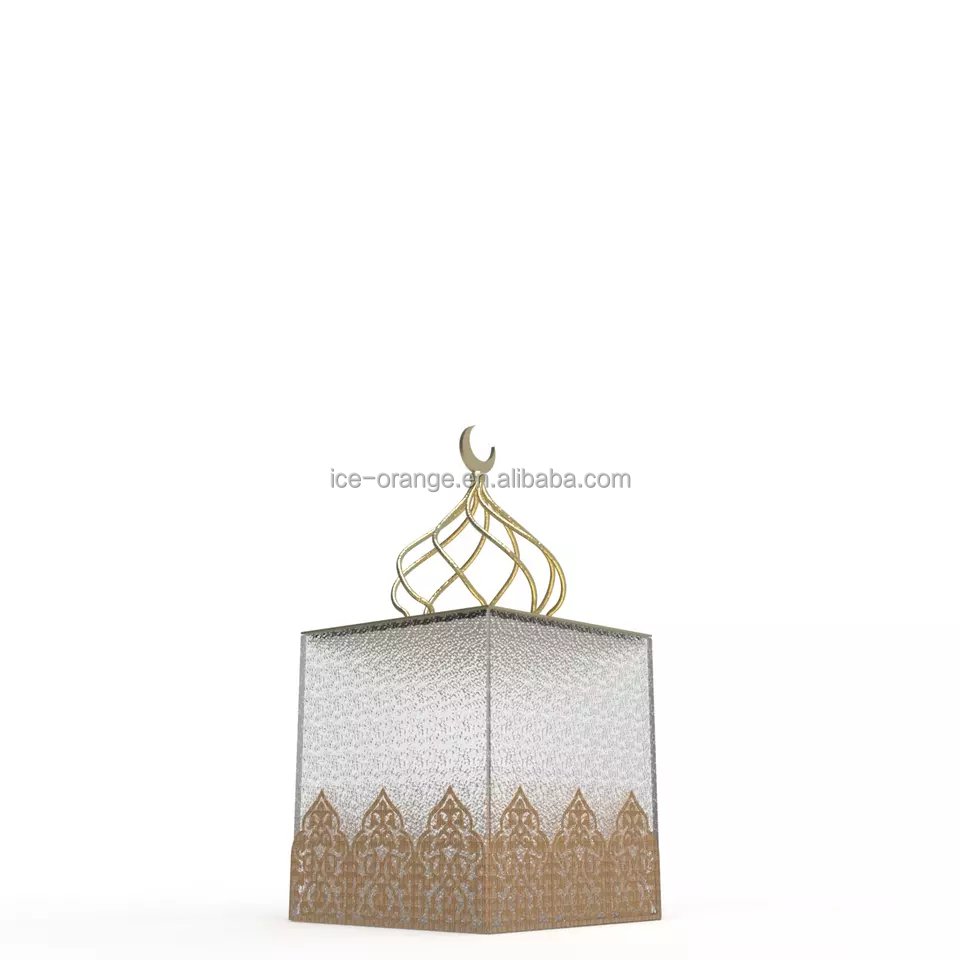 Square Transparent Ramadan Cover Food Storage Fresh Ramadan Decorations