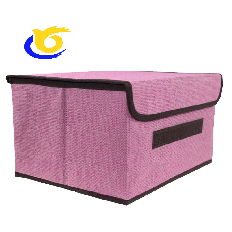 Fabric cloth organizer storage box